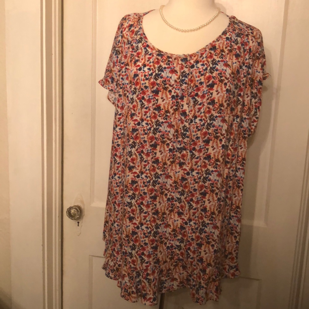 A floral top